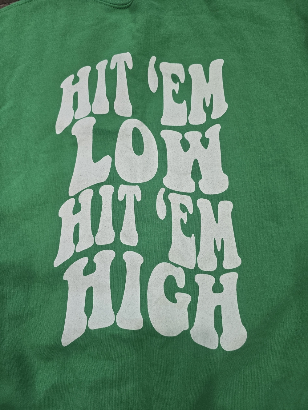 Gildan Kelly Green Heavy Blend Philadelphia Eagles Sweatshirt Sz XL - Picture 3 of 9